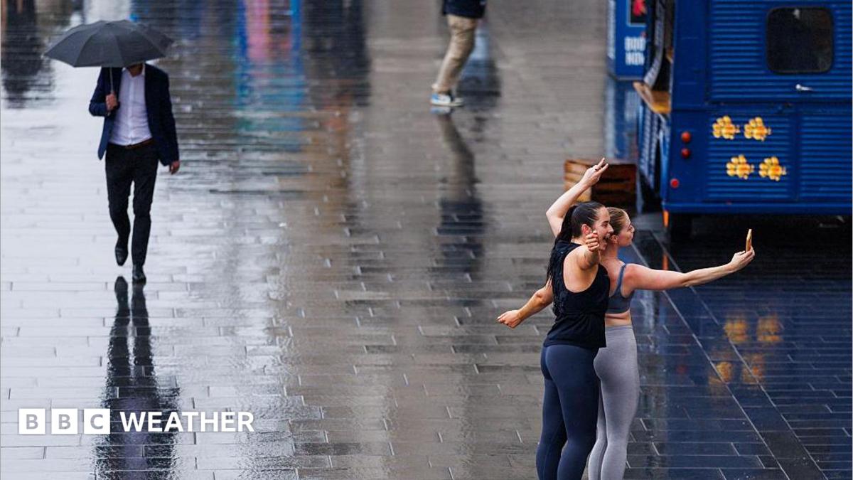 UK to turn cooler with rain after exceptional heat and dry spell