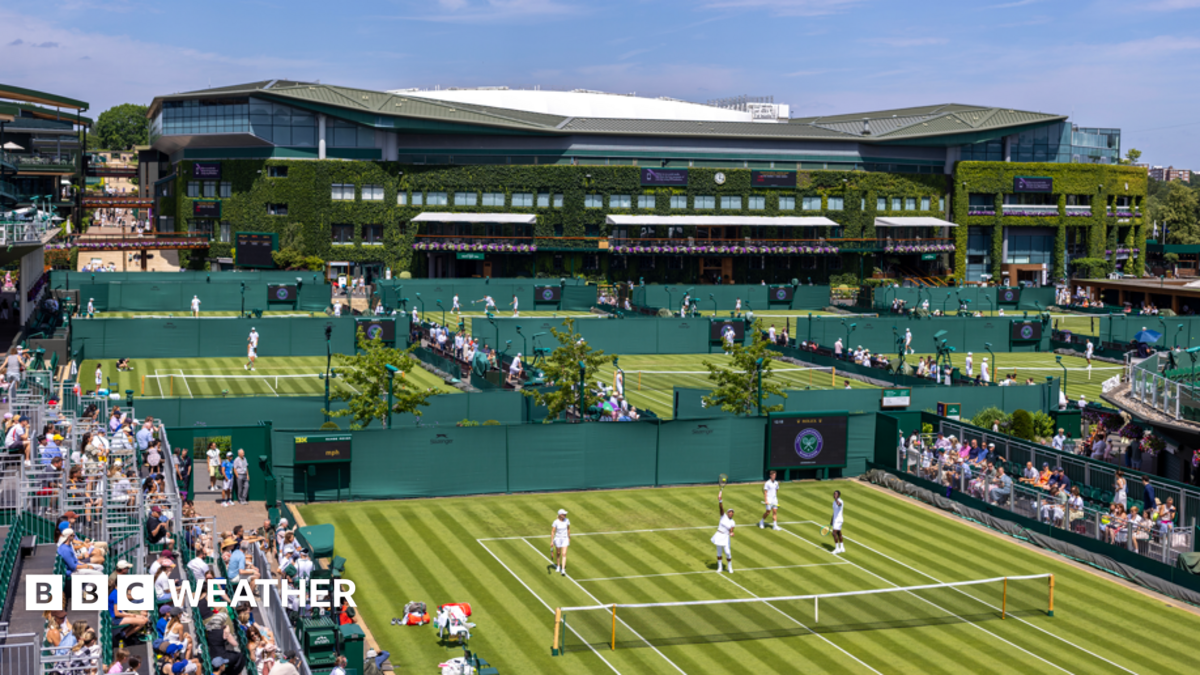 Will the weather stay dry for week one of Wimbledon?