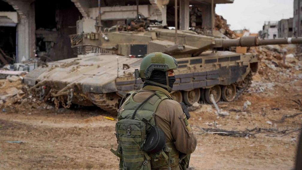 Israeli forces inside Gaza, 1 December