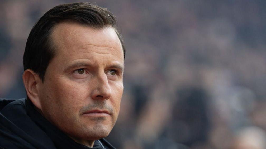 Julien Stephan photographed during his time as head coach of Rennes