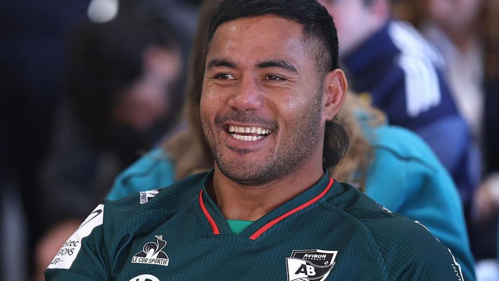 Manu Tuilagi smiles
