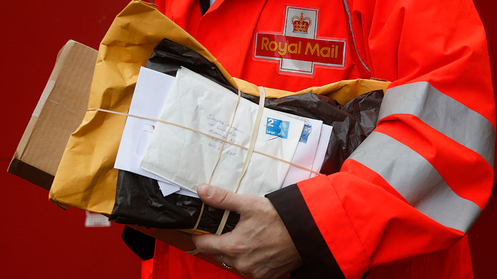 Royal Mail worker