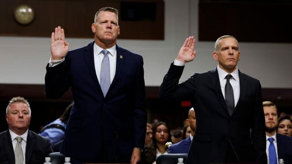 Acting Director of the Secret Service Ronald Rowe and FBI Deputy Director Paul Abbate