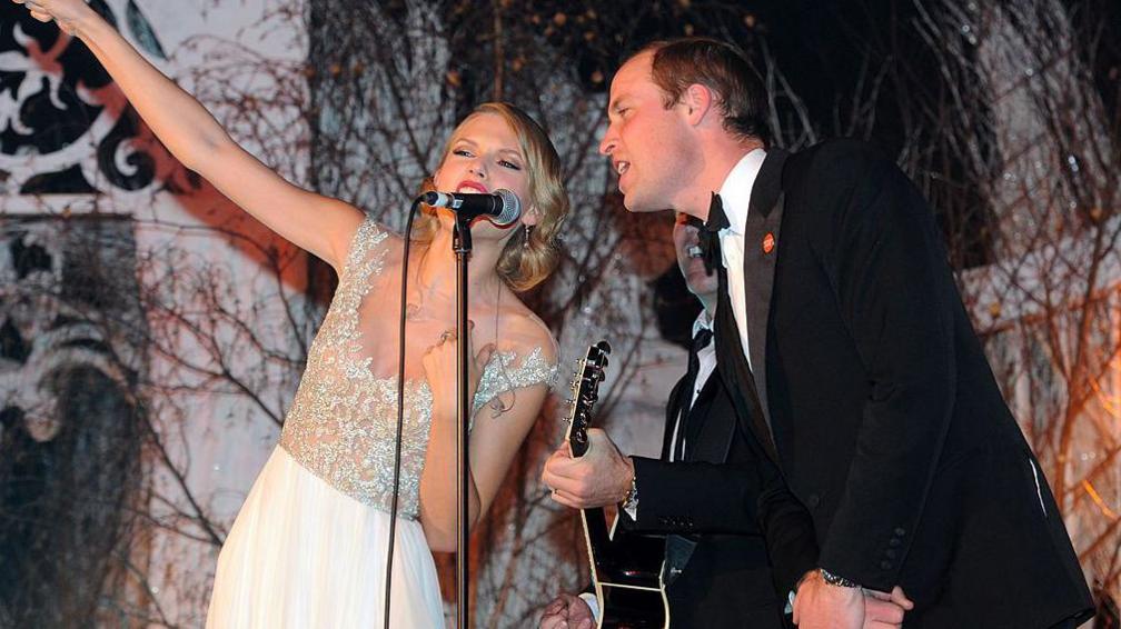 taylor swift and prince william singing