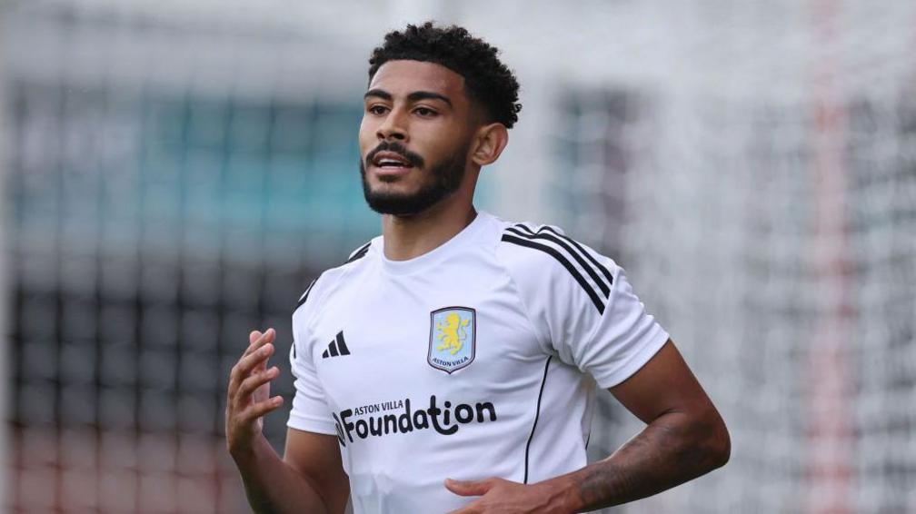 Kaine Kesler-Hayden in action for Aston Villa