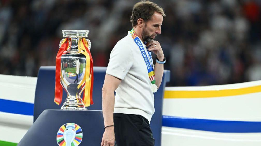 Gareth Southgate following defeat by Spain in Euro 2024