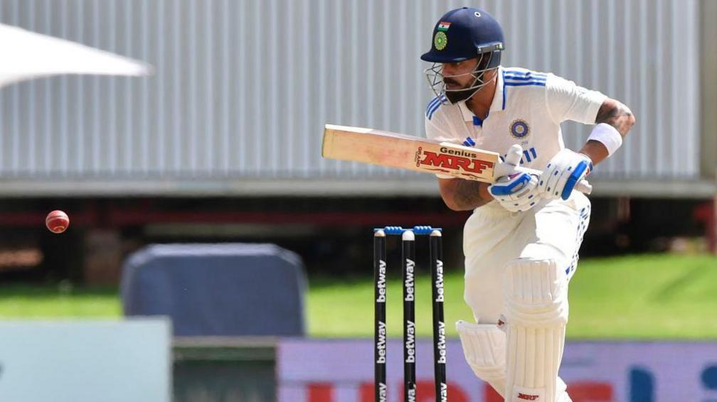  Virat Kohli of India in action during day 3 of the 1st test match between South Africa and India at SuperSport Park on December 28, 2023 in Centurion, South Africa