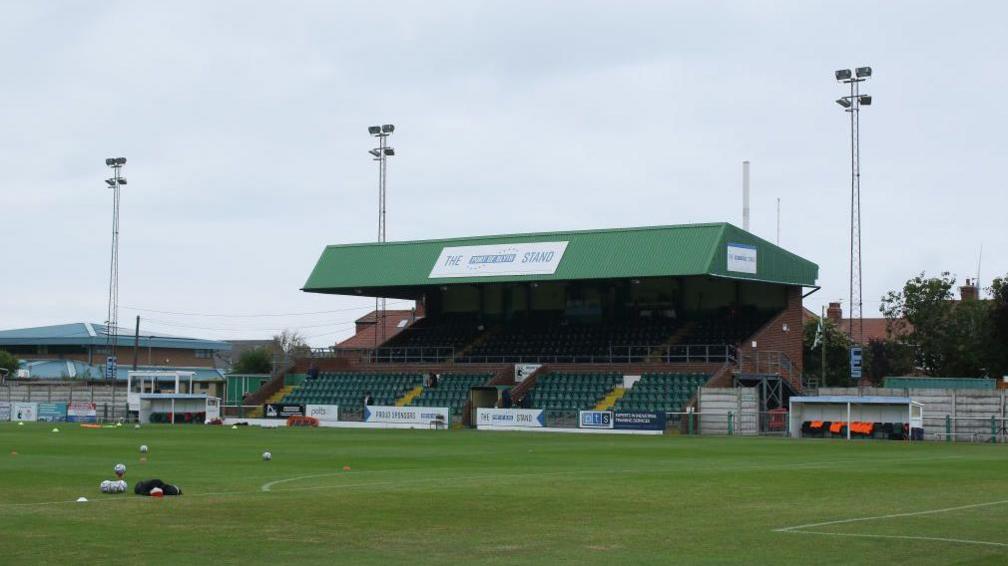 Blyth Spartans home ground, Croft Park

