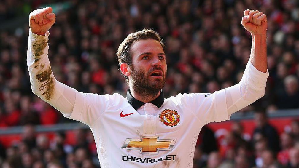 Juan Mata joined Manchester United in 2014