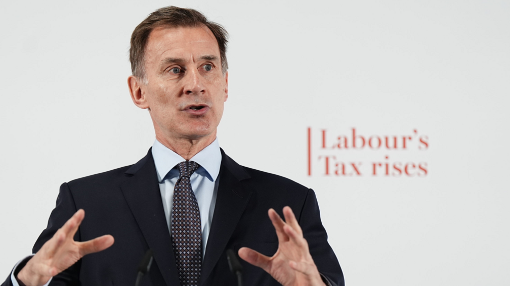 Chancellor Jeremy Hunt