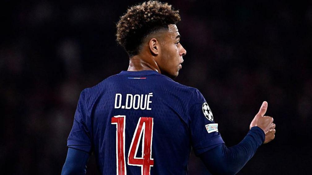 Teenager Desire Doue is a shining symbol of PSG's new strategy of signing young stars with potential to grow