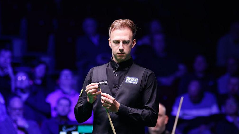 Judd Trump in action at the Players Championshp