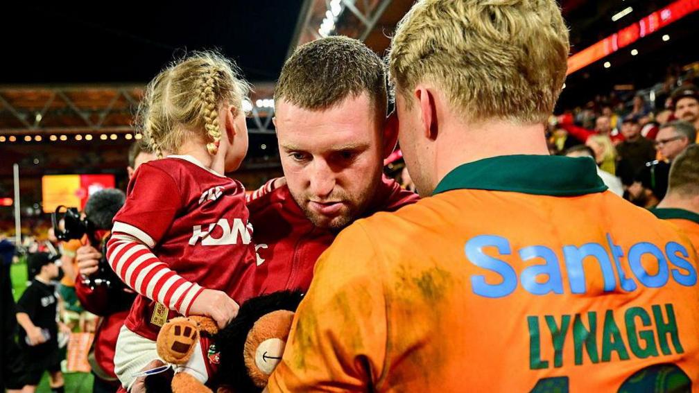 Finn Russell and Tom Lynagh