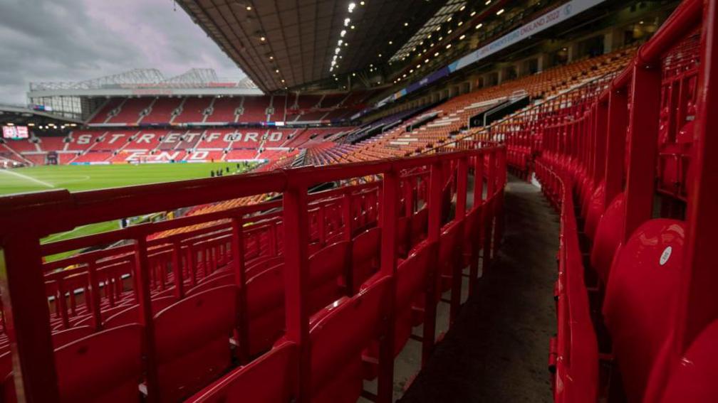At Old Trafford Stadium Seating