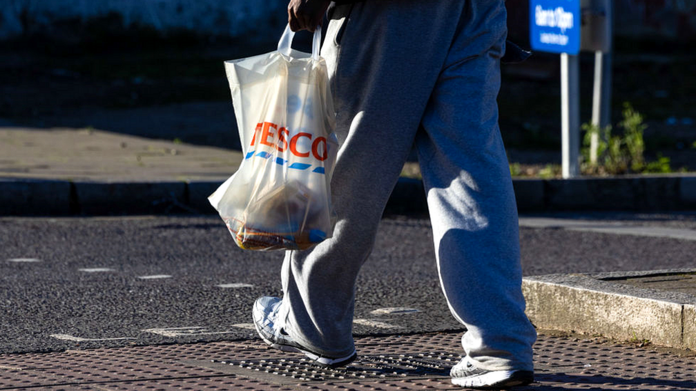 Tesco shopper