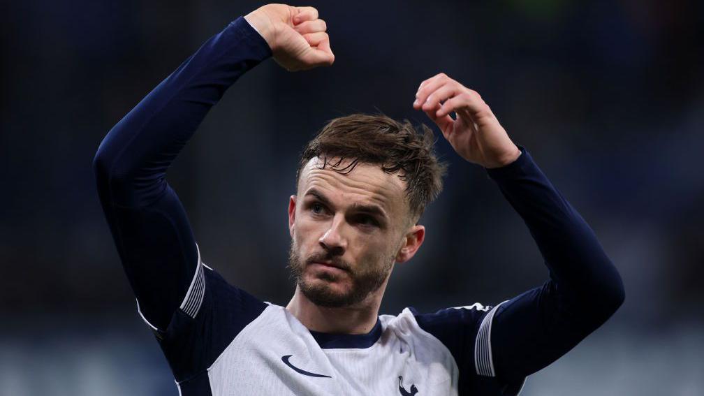 James Maddison celebrates against Hoffenheim