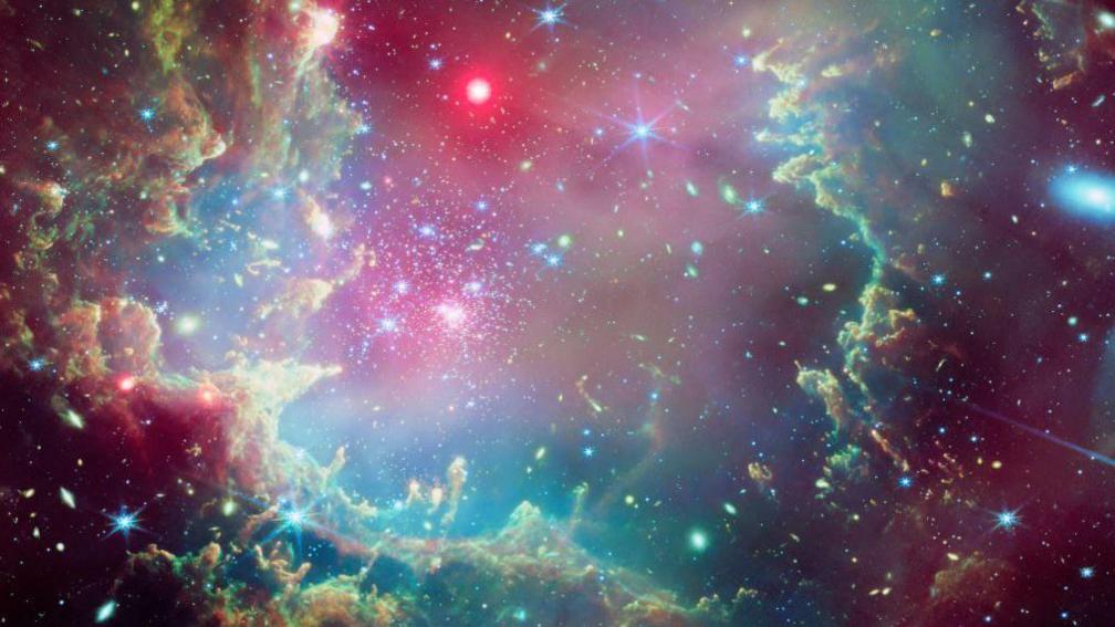 Star cluster NGC 602