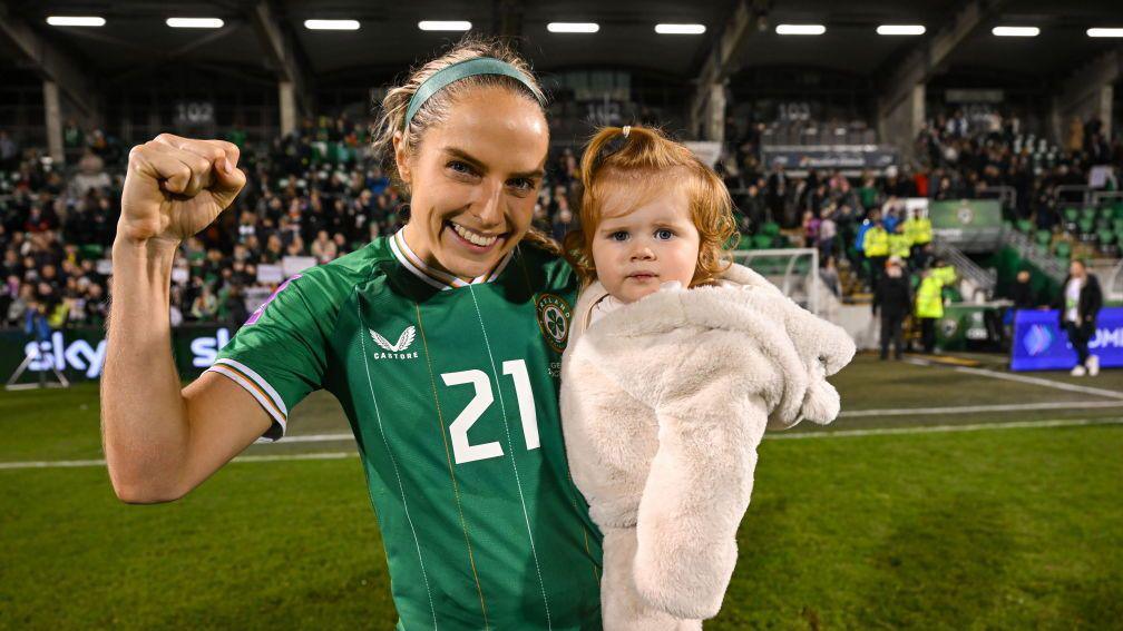 Julie-Ann Russell and her daughter Rosie