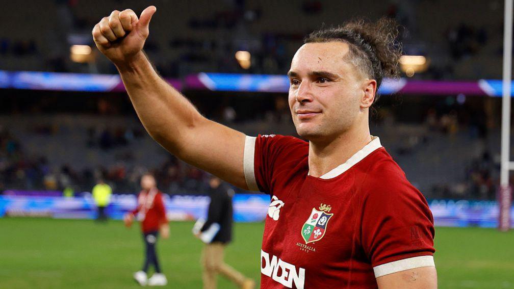 Lions winger James Lowe