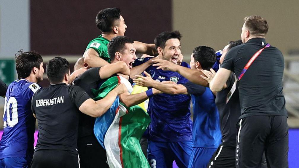 Uzbekistan celebrate
