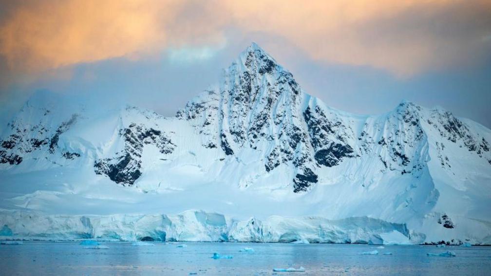 Transantarctic Mountains in Antarctica.