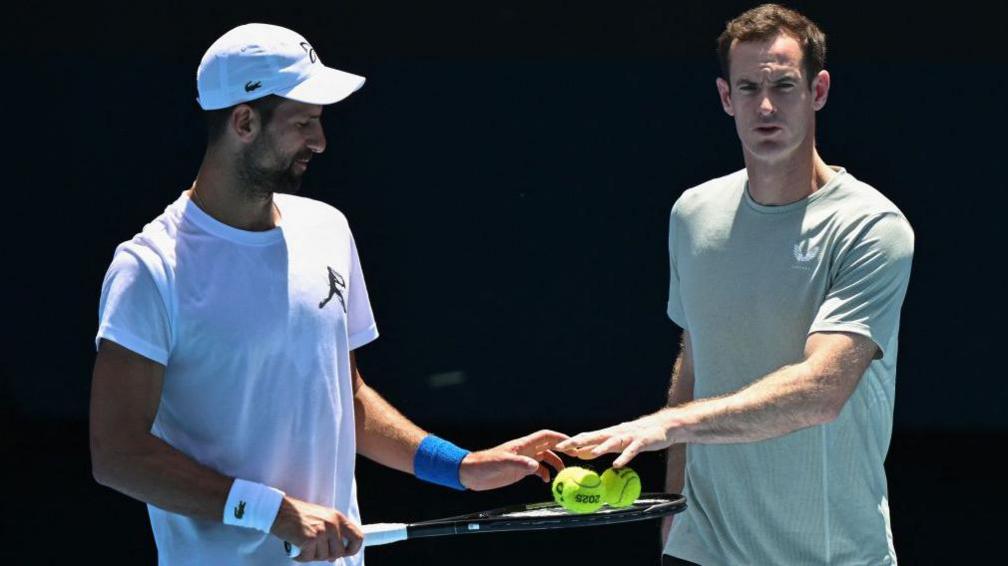 Novak Djokovic and Andy Murray