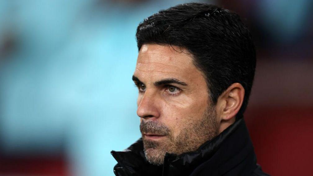 Arsenal manager Mikel Arteta