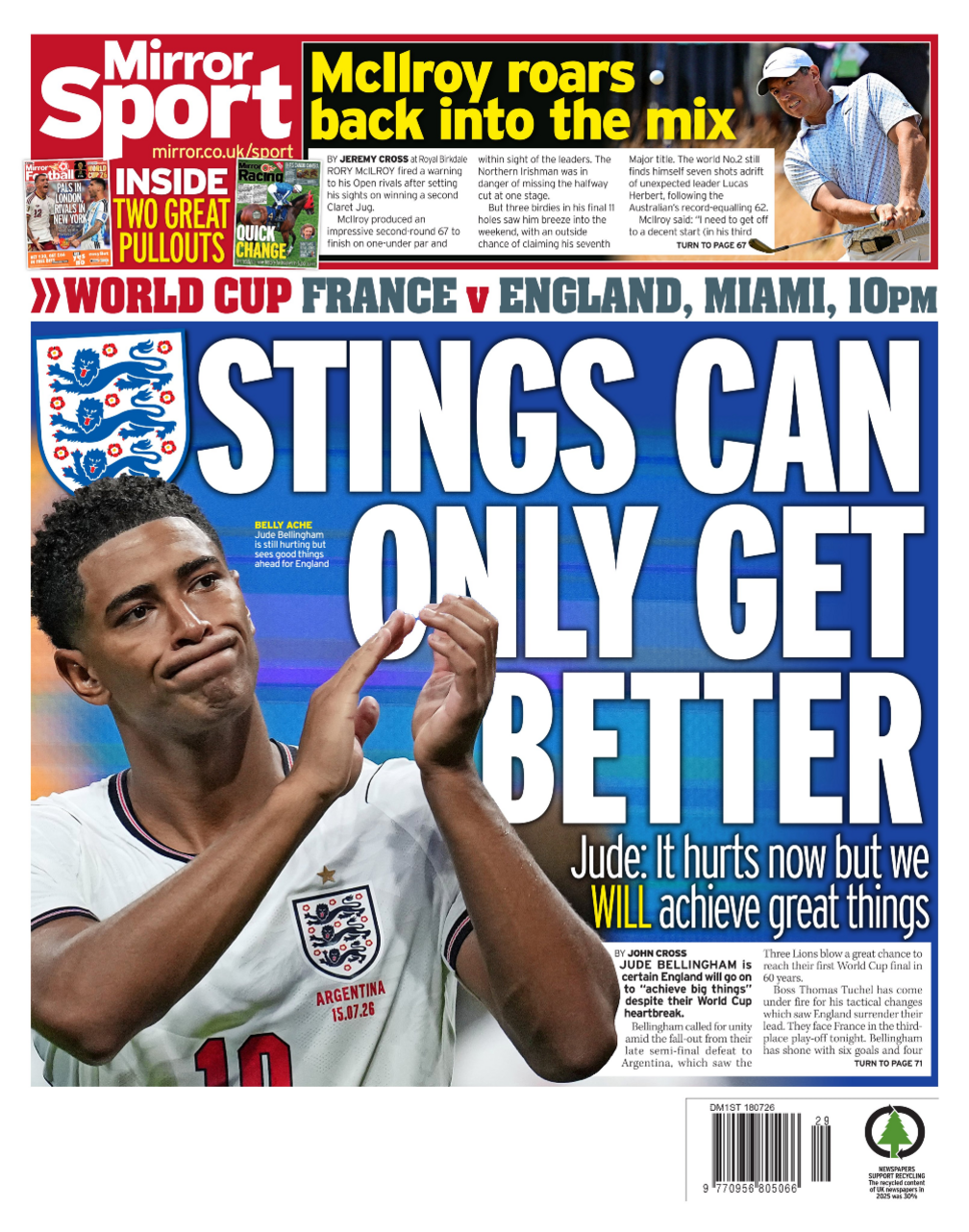 Mirror back page