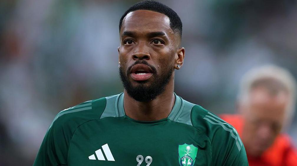 Ivan Toney in Al-Ahli training