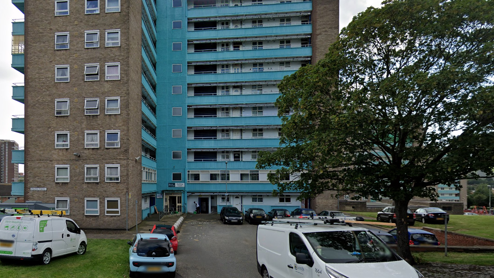 Spalding Towers in Leeds 