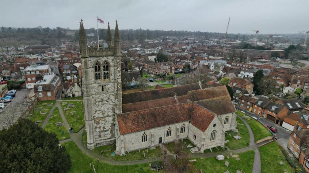 St Andrew's Church in Farnham 