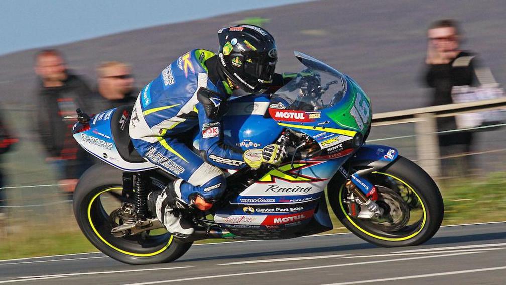 Mike Browne in action on the Mountain Section on his Paton Supertwin last year