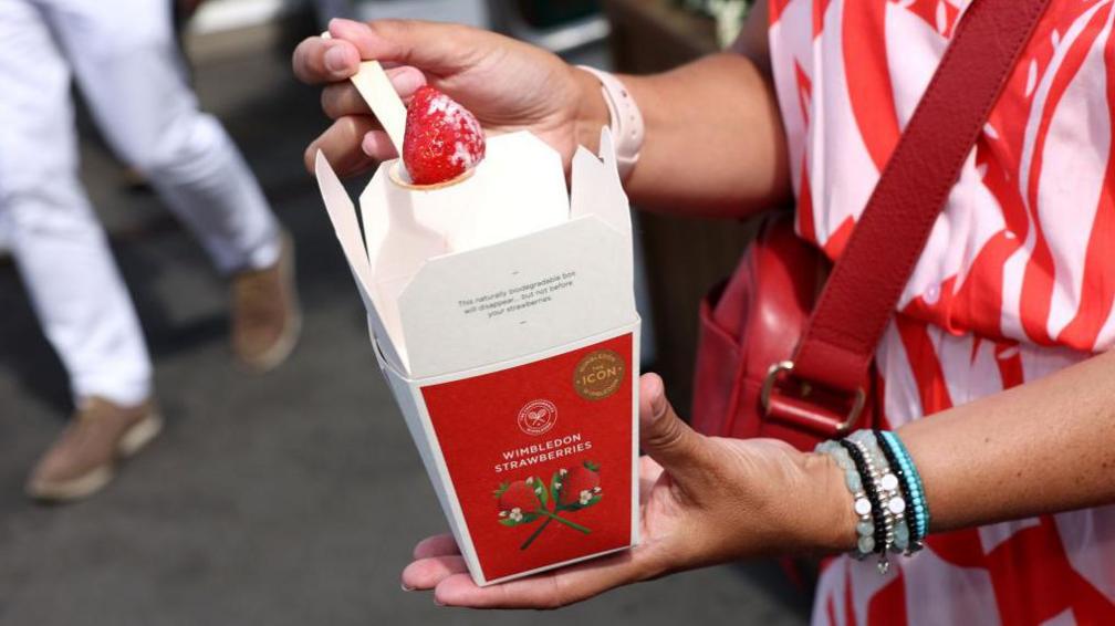 Wimbledon strawberries and cream 
