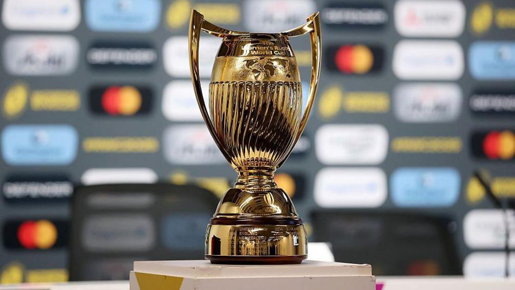 Women's Rugby World Cup trophy