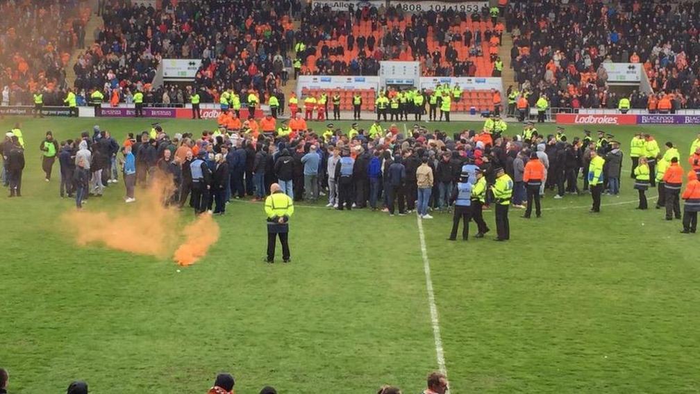 Blackpool protests