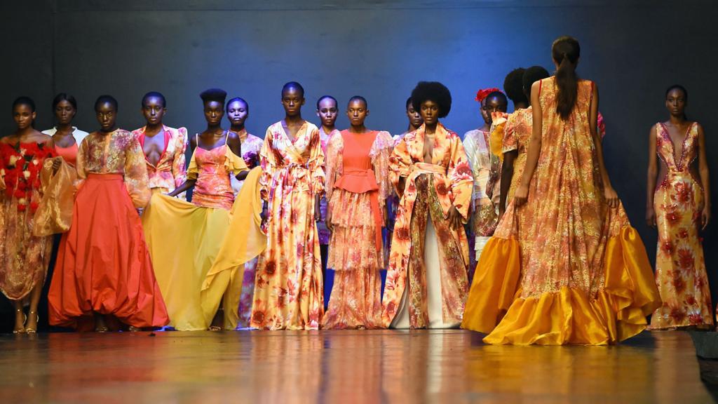 Models at Lagos Fashion Week