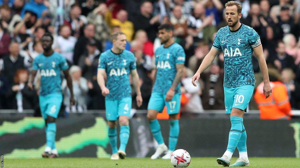 Tottenham were beaten 6-1 at Newcastle United