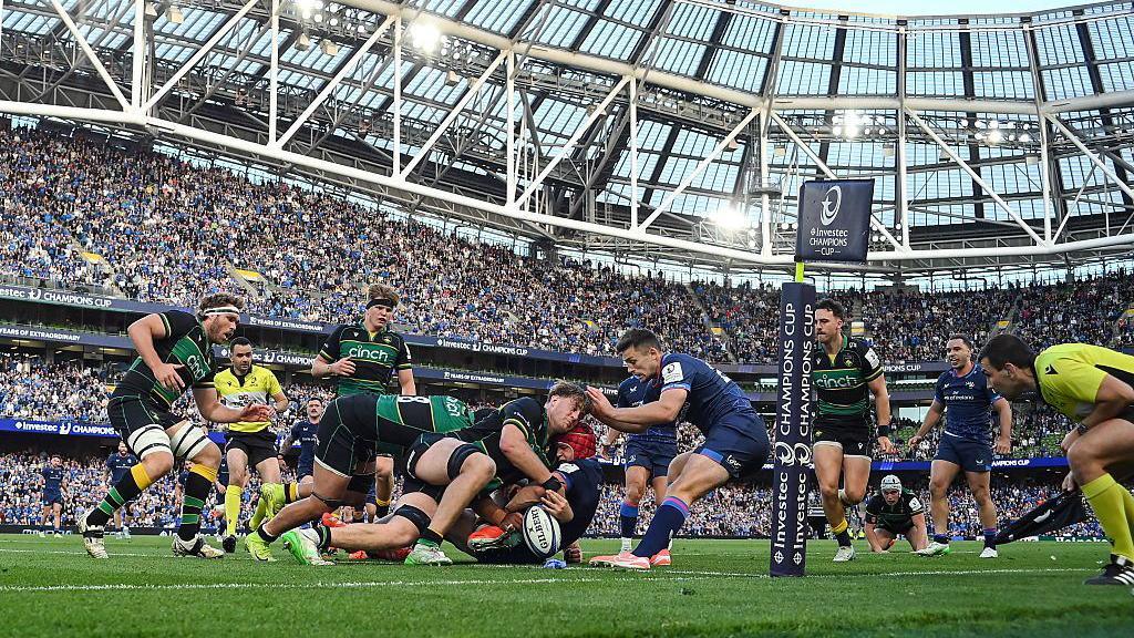 Leinster play Northampton Saints in their Champions Cup semi-final