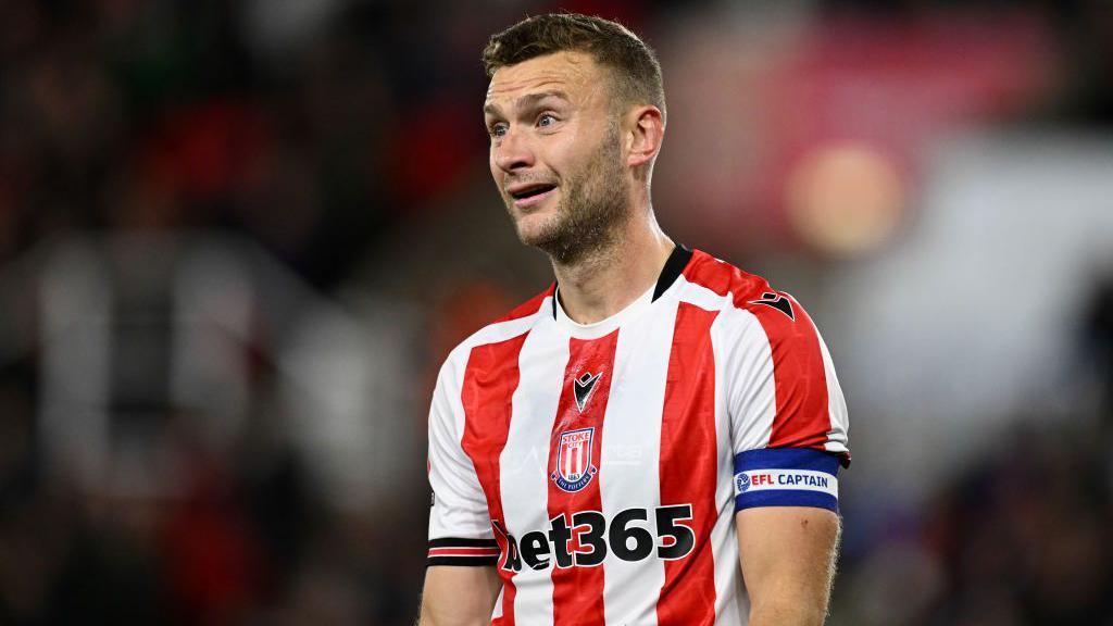 Stoke City captain Ben Gibson