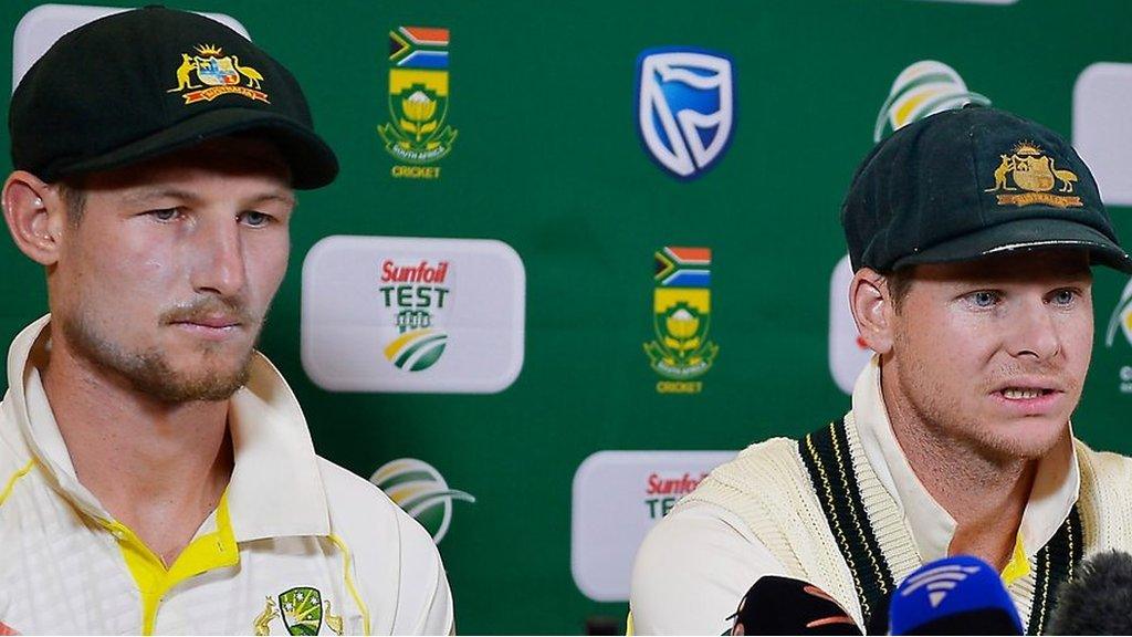 Cameron Bancroft & Steve Smith