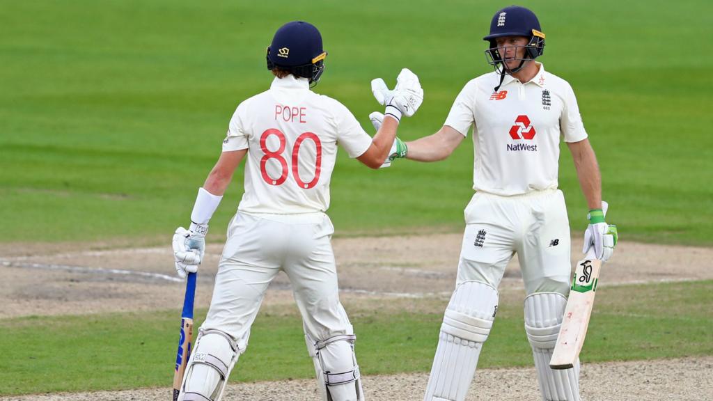 Ollie Pope and Jos Buttler