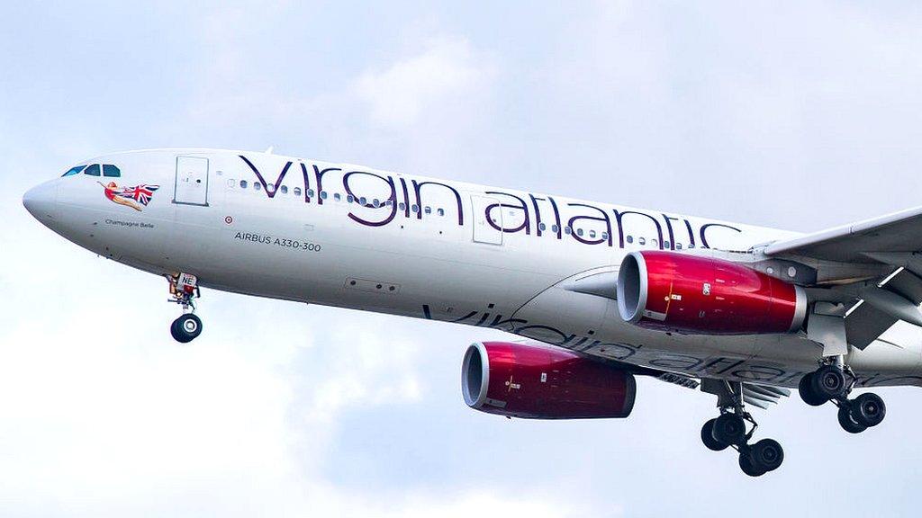 Virgin Atlantic plane