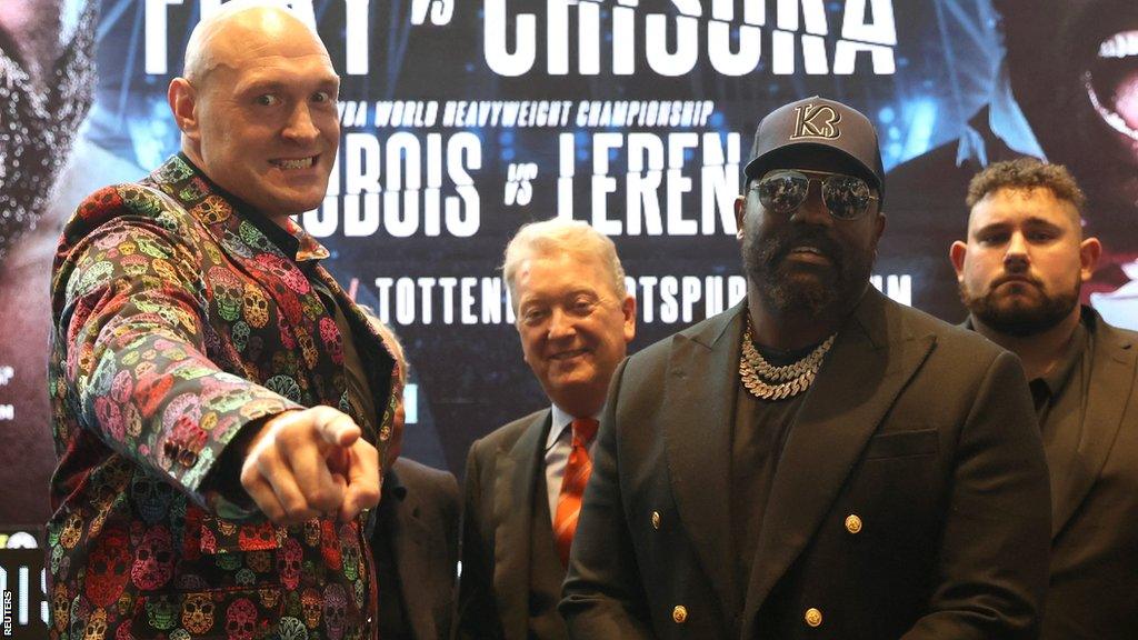 Tyson Fury and and Derek Chisora