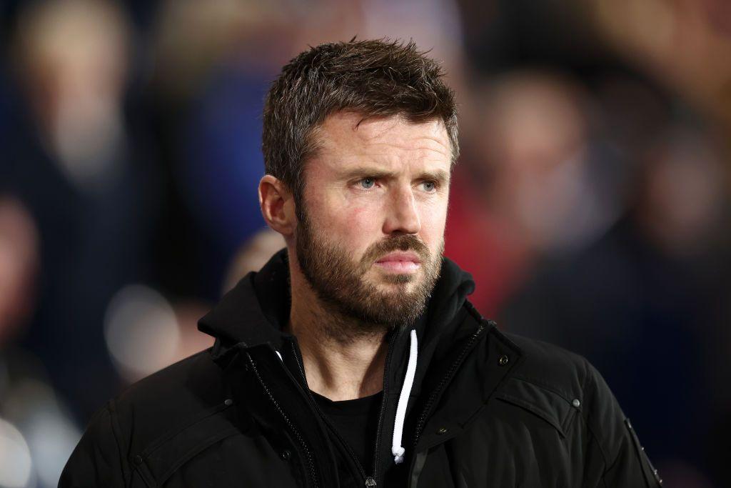 Michael Carrick watching Middlesbrough from the touchline