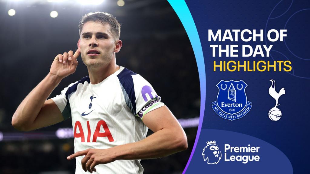 Premier League highlights: Everton 0-3 Tottenham Hotspur - Match of the Day - BBC Premier League highlights: Everton 0-3 Tottenham Hotspur - Match of the Day - BBC