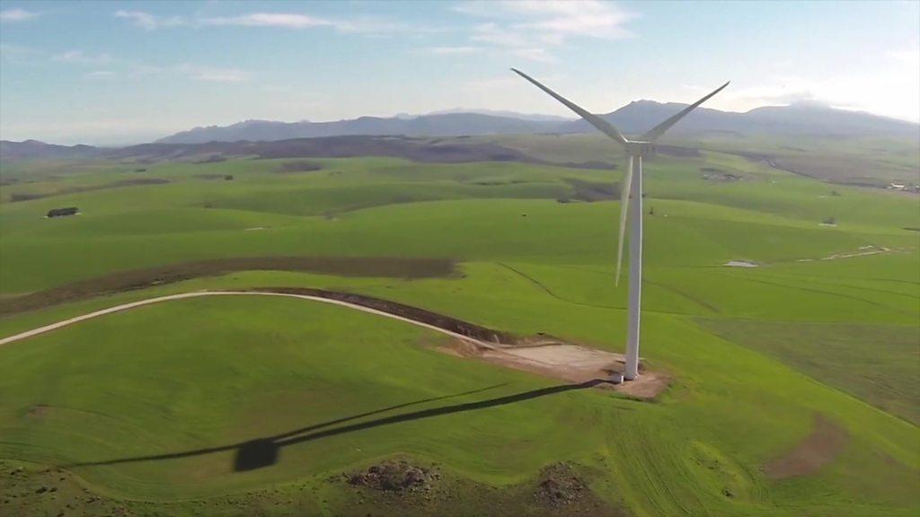 wind turbines