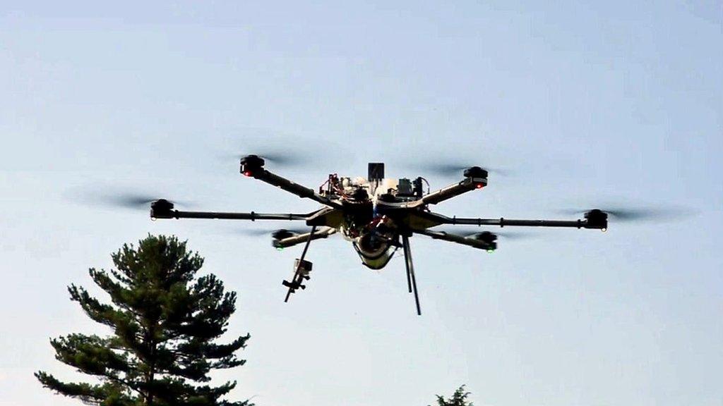 Hydrogen-powered drone