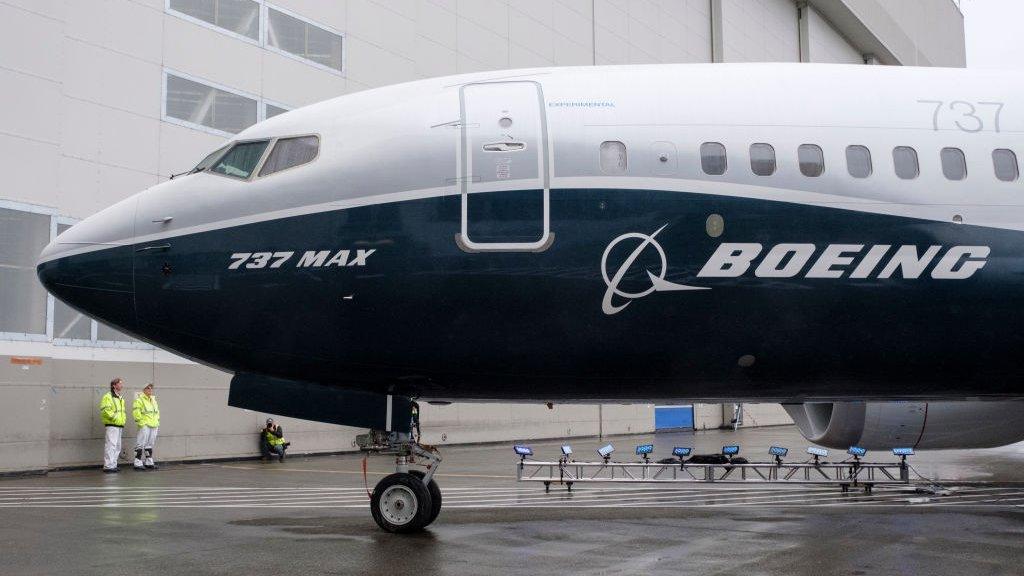 Boeing 737 Max plane