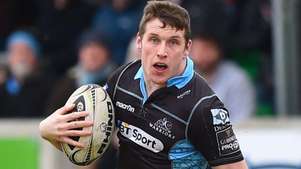 Glasgow Warriors centre Mark Bennett