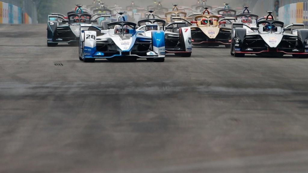 Formula E starting grid